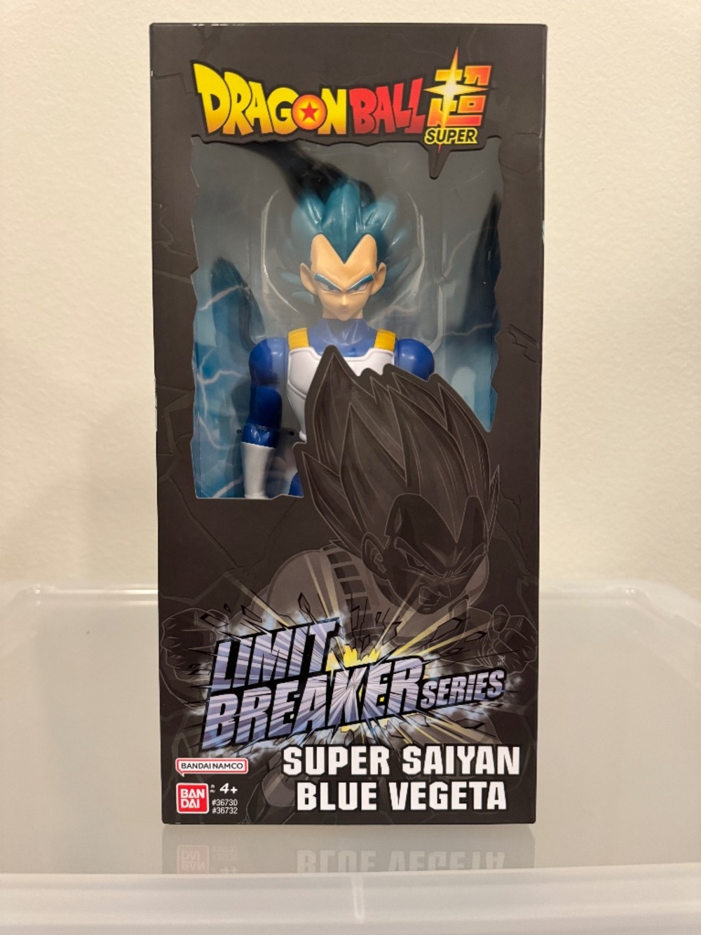Bandai Dragon Ball Super Limit Breaker Super Saiyan Blue Vegeta 12in #36732